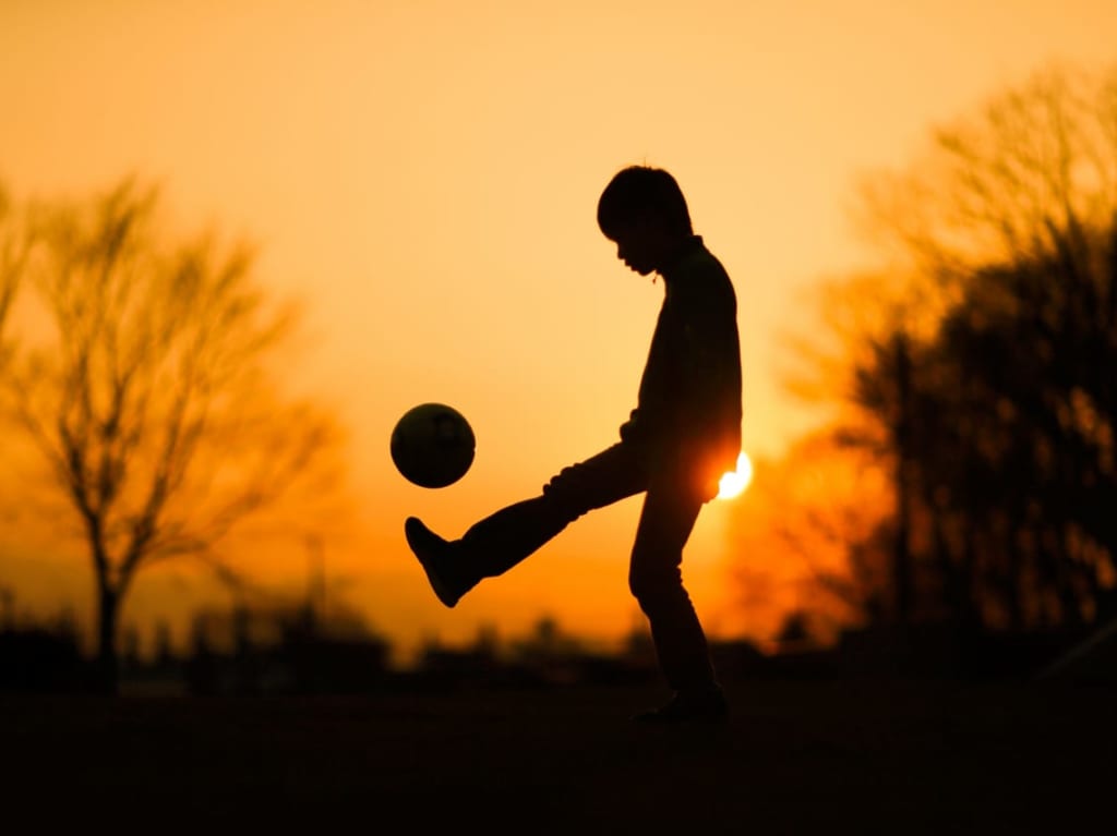 サッカー少年