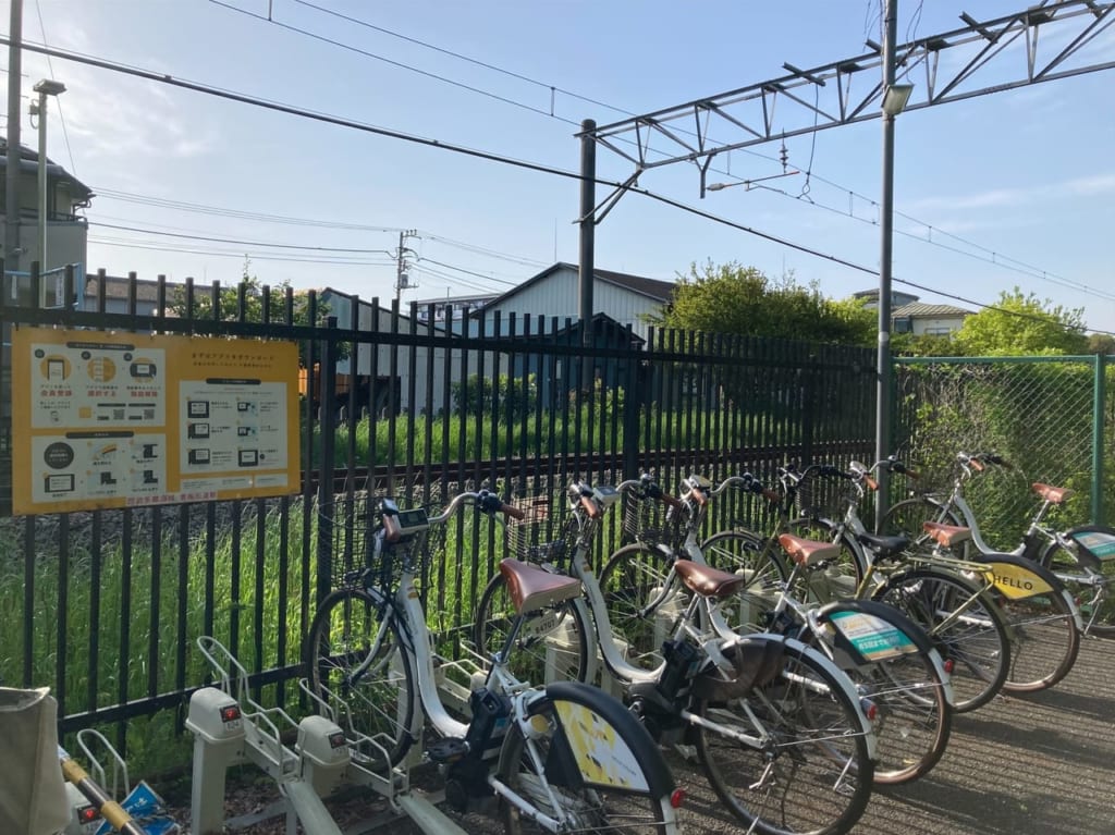 小平市の青梅街道駅の近くのHELLOCYCLING