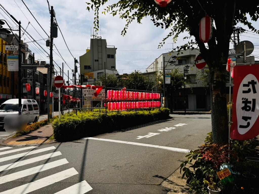 花のロータリー